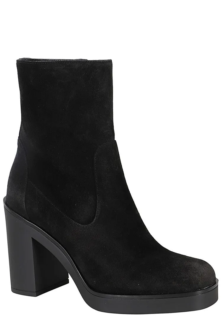 Bethenny 80 Suede Ankle Boot