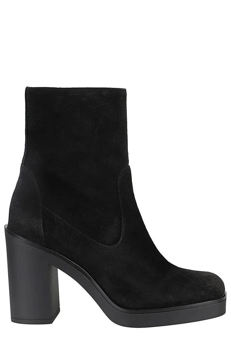Bethenny 80 Suede Ankle Boot