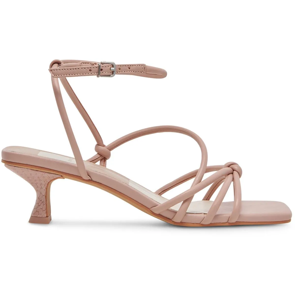 Bev Womens Adjustable Leather Heels