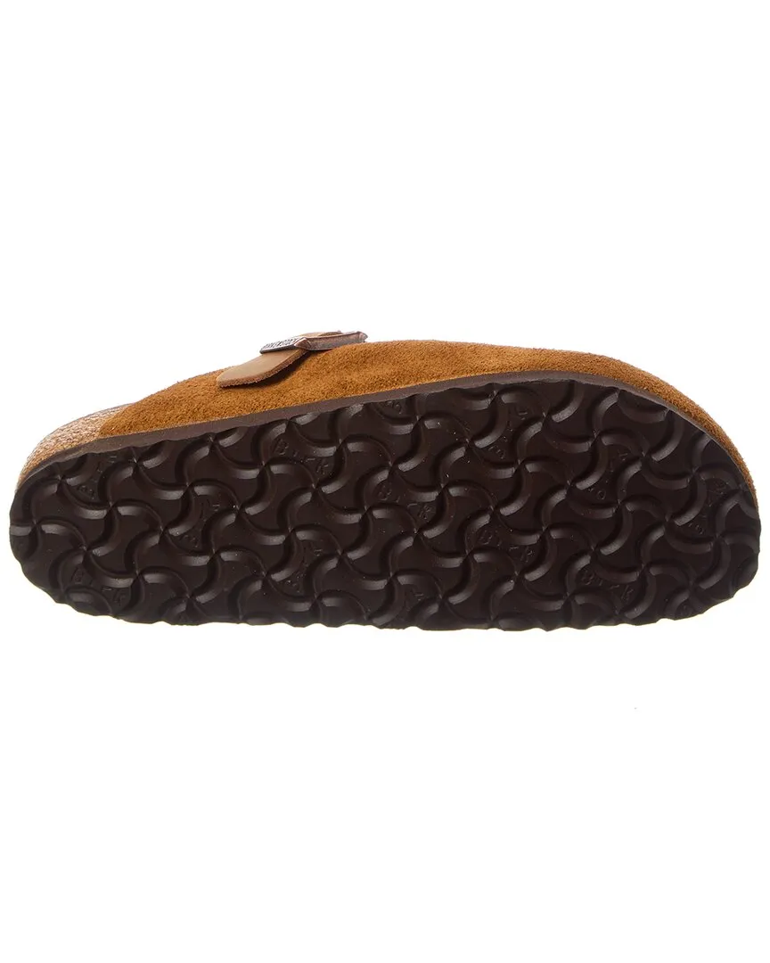 Birkenstock Boston Braided Narrow Suede Clog