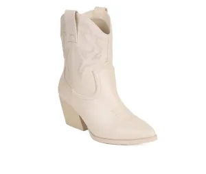 Blazing Boots In Bone Braid