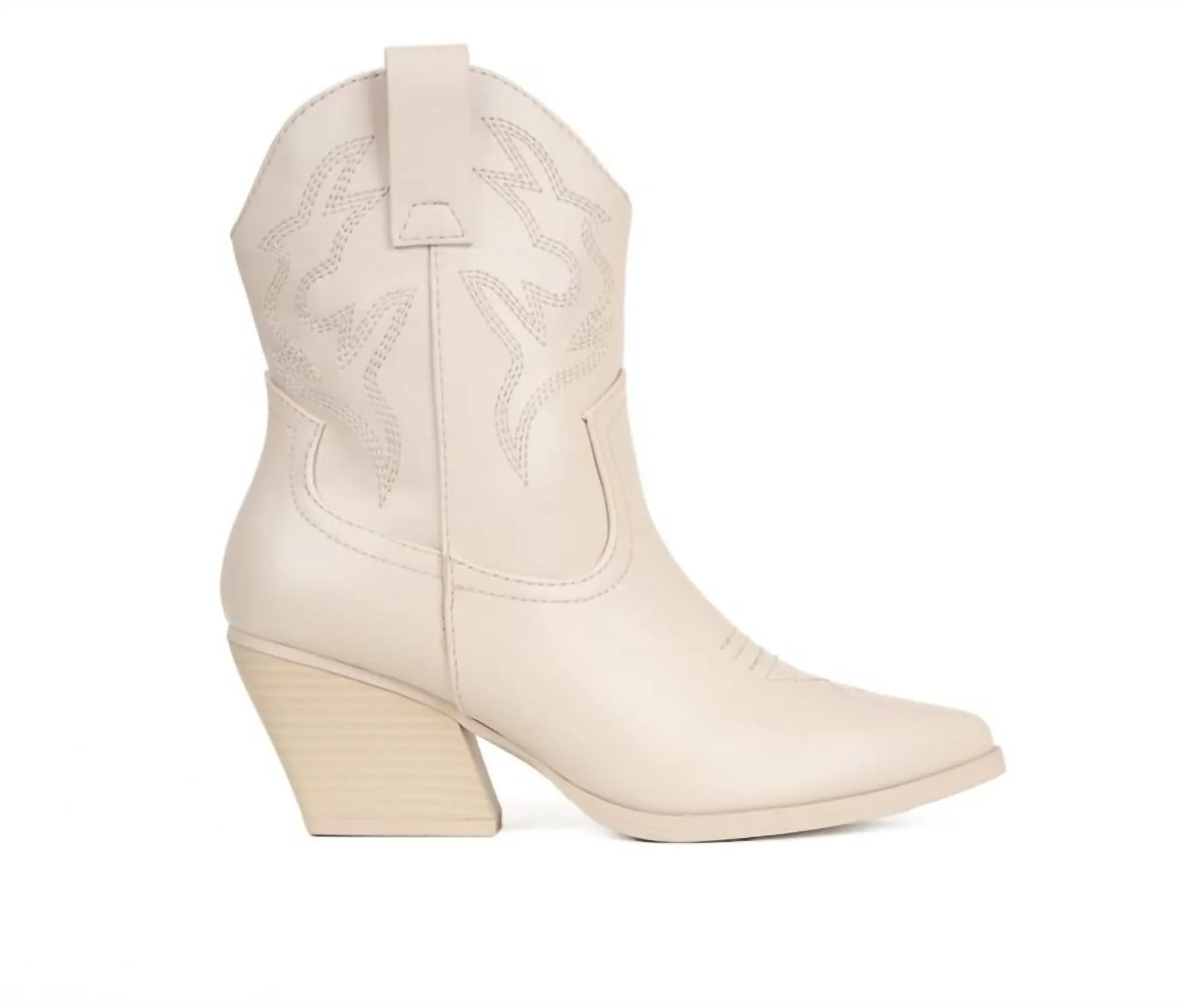 Blazing Boots In Bone Braid