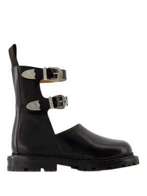 Boots - Leather - Black