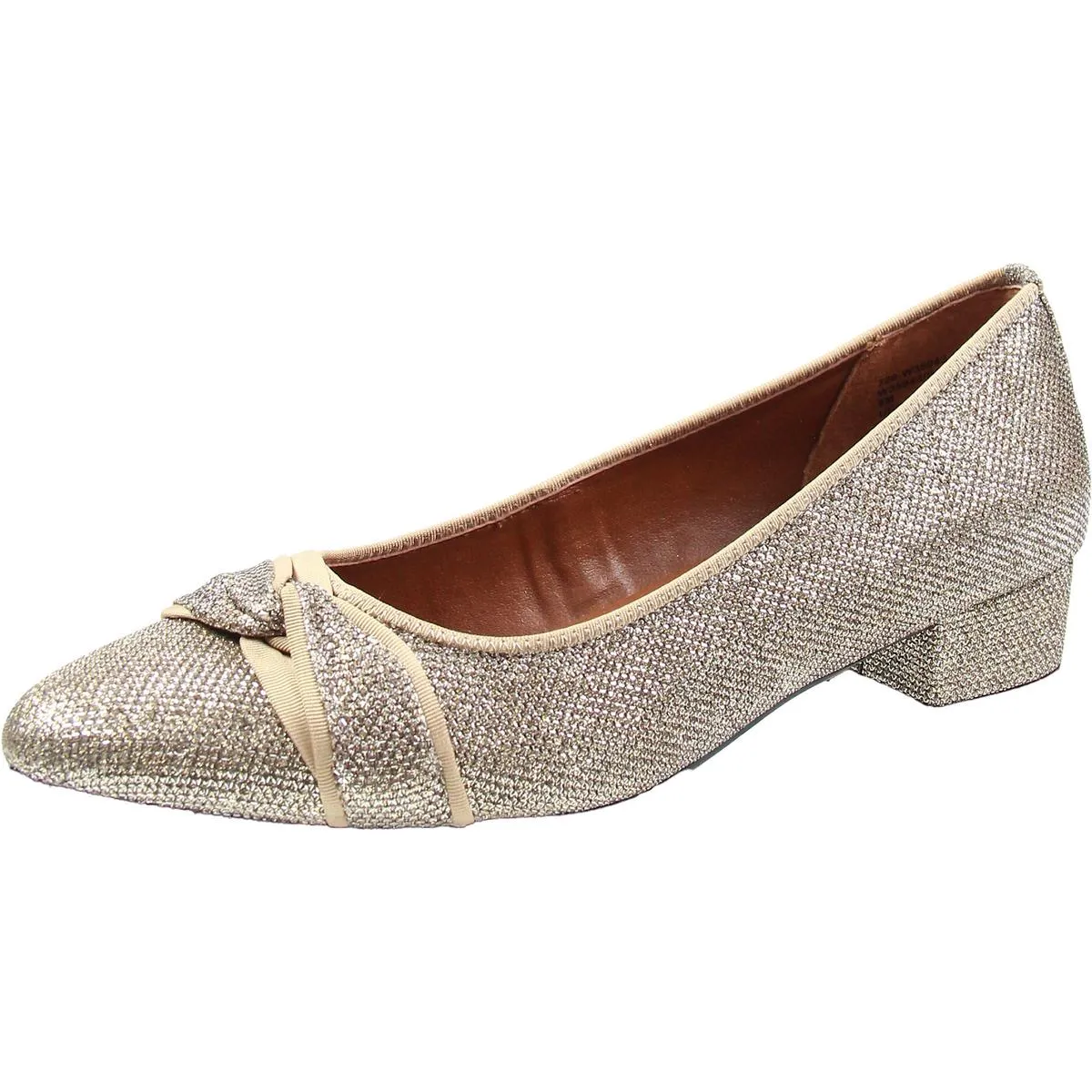 Bordeaux  Womens Faux Suede Almond toe Pumps