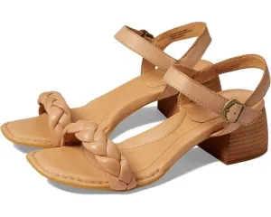 Born Simone BR0045402 Sandals Women's US 7 Natural Leather Ankle Strap ZPO1752