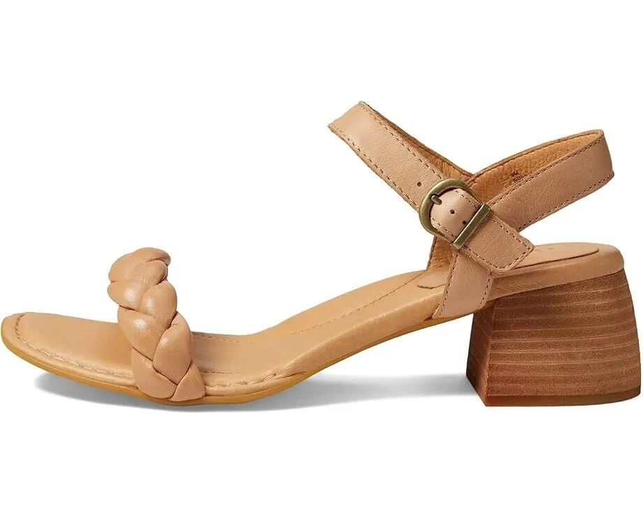 Born Simone BR0045402 Sandals Women's US 7 Natural Leather Ankle Strap ZPO1752
