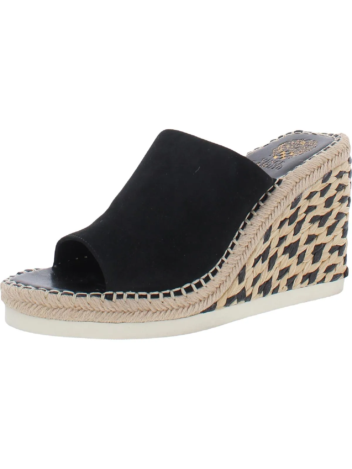 Brissia Womens Padded Insole Espadrille Wedge Sandals
