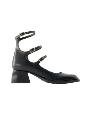 Bulla London Pumps - Nodaleto - Leather - Black