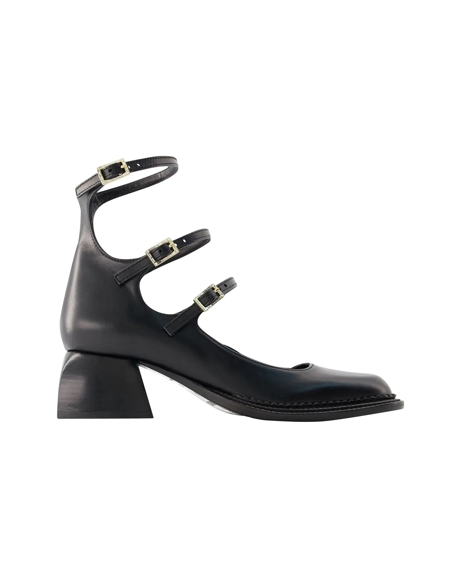 Bulla London Pumps - Nodaleto - Leather - Black