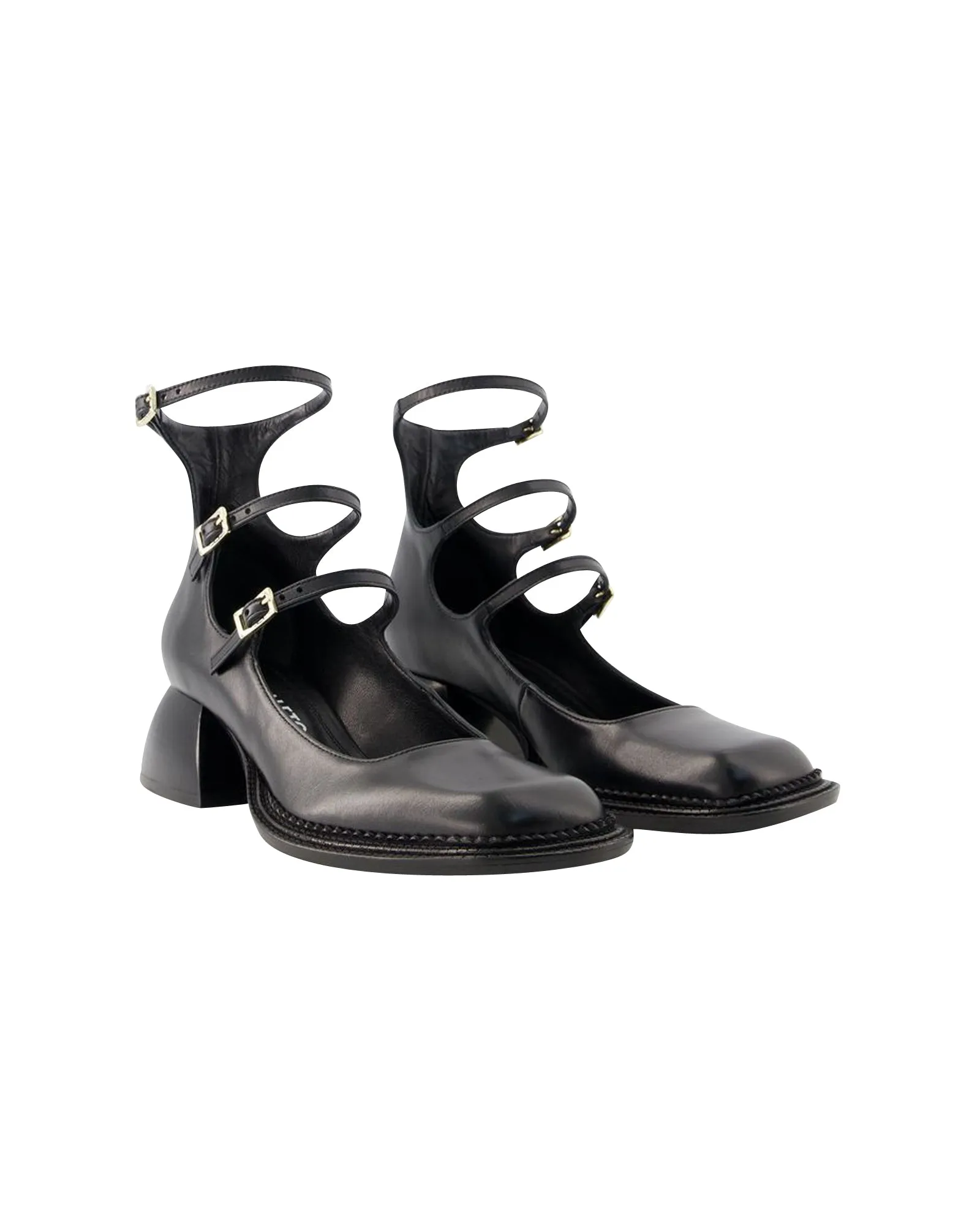 Bulla London Pumps - Nodaleto - Leather - Black