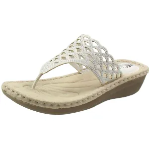 C21037 Womens Sequined Manmade Espadrilles
