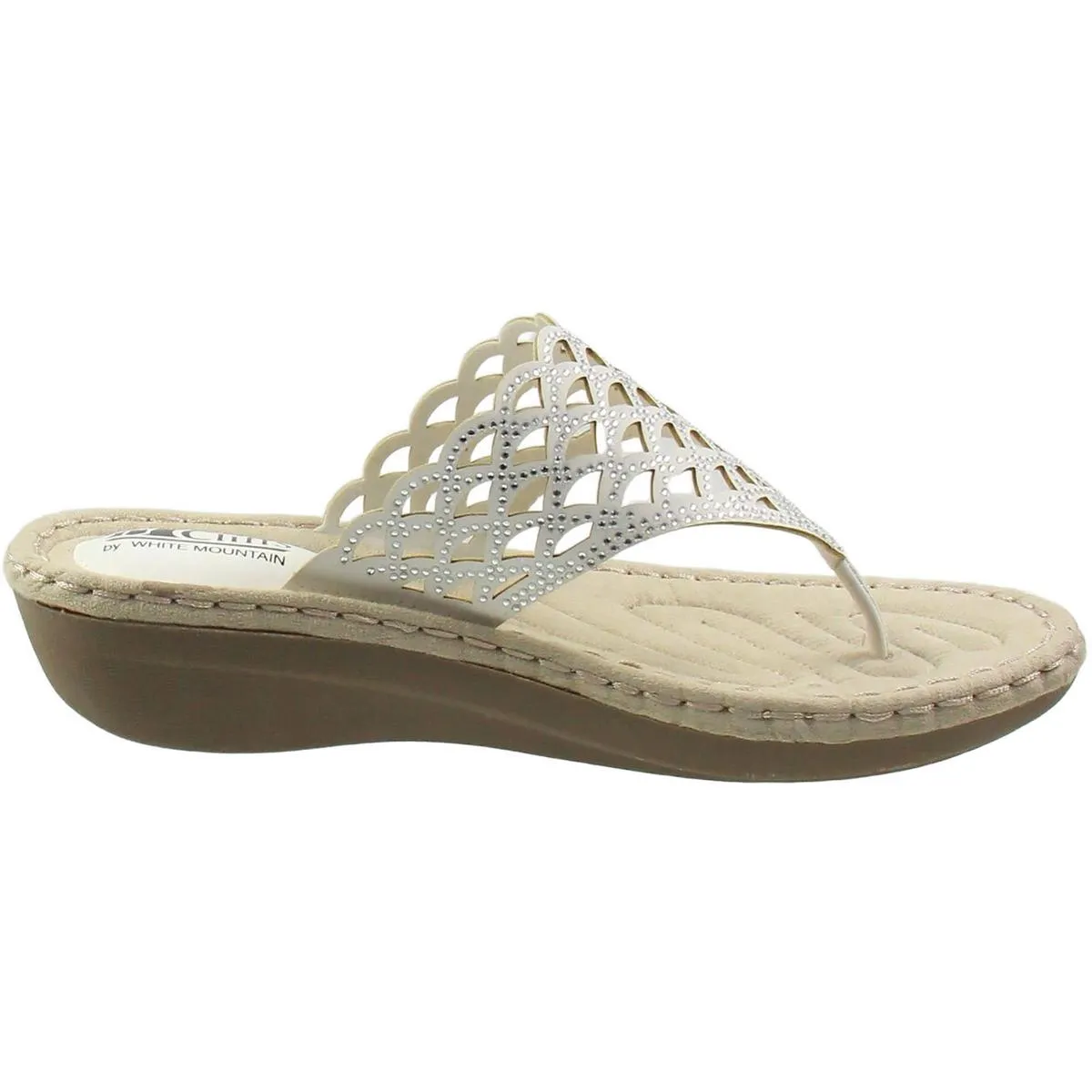 C21037 Womens Sequined Manmade Espadrilles