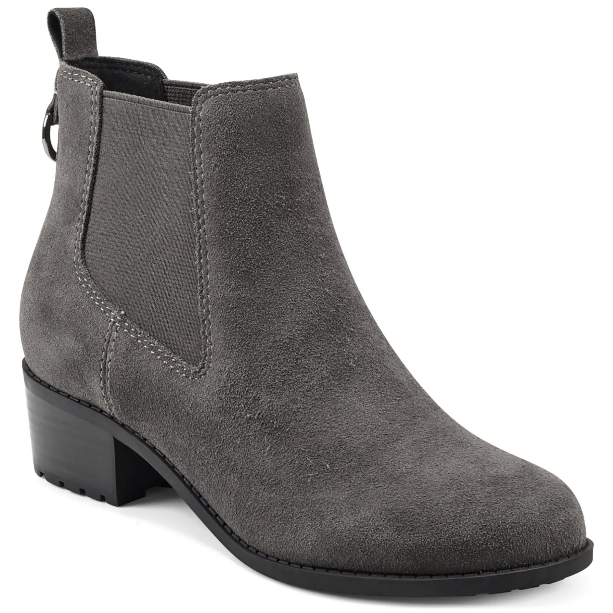 Cabott Womens Stretch Pull-on Ankle Boots