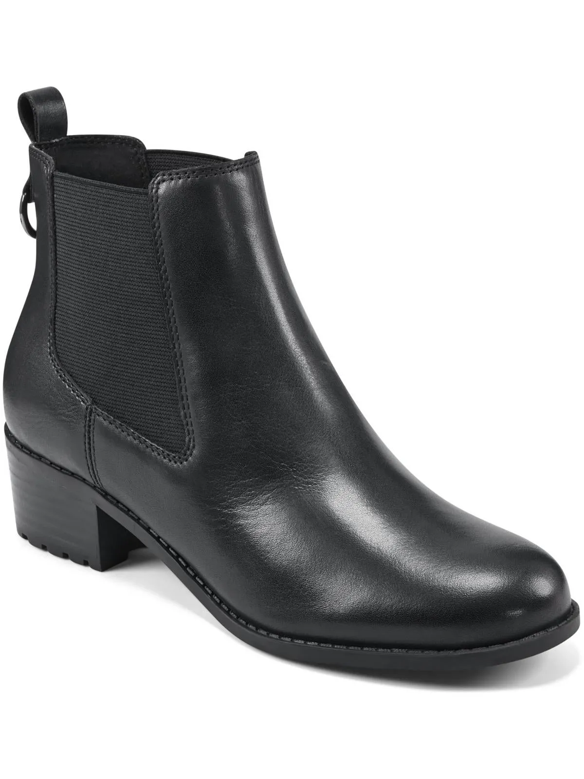 Cabott Womens Stretch Pull-on Ankle Boots