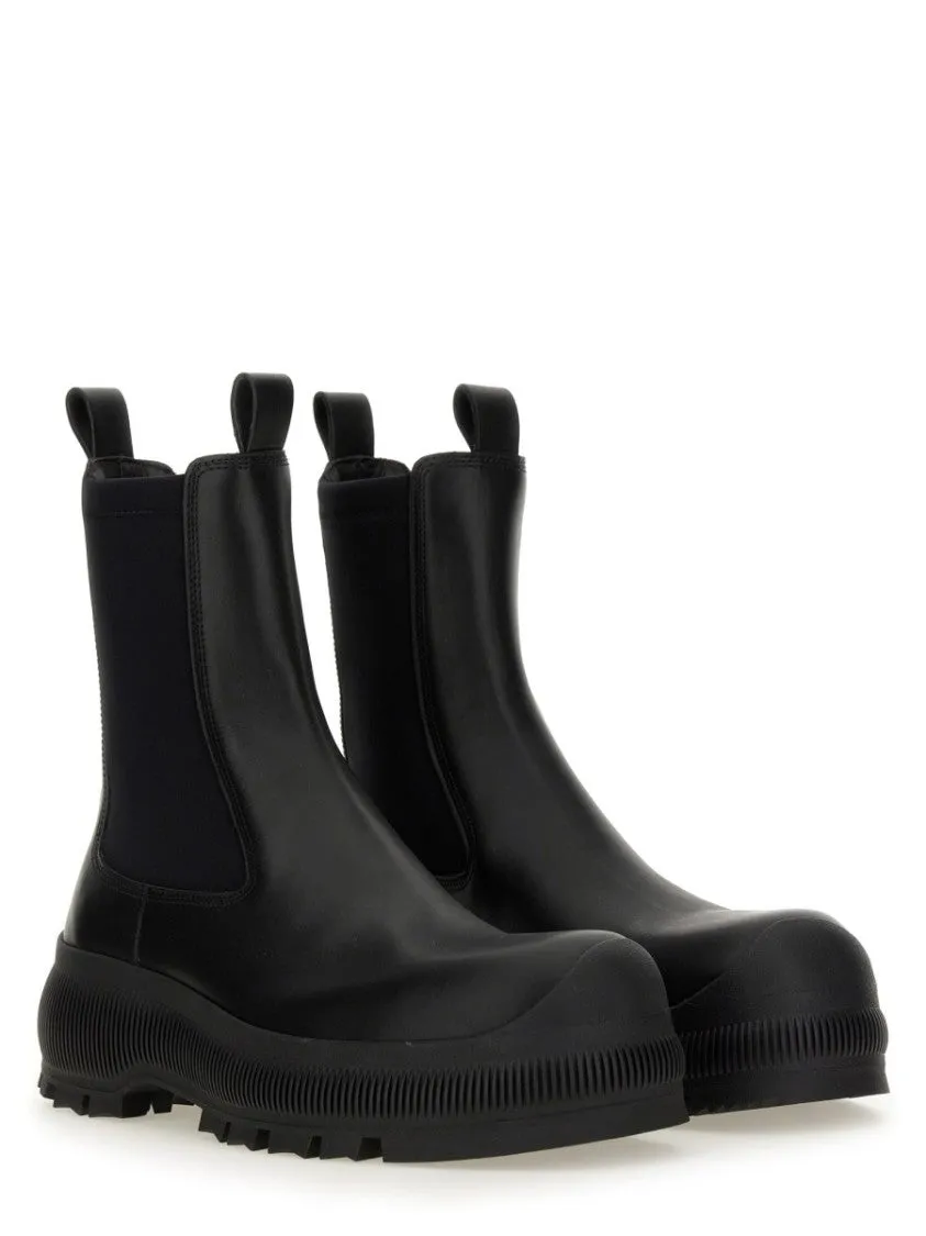 Calf Leather Chelsea Boots