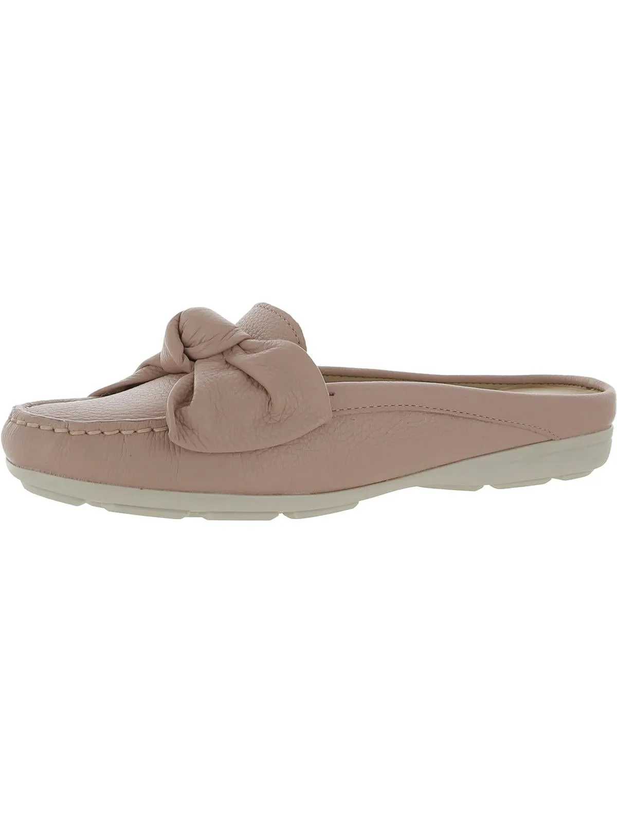 California Womens Leather Slip-On Mules