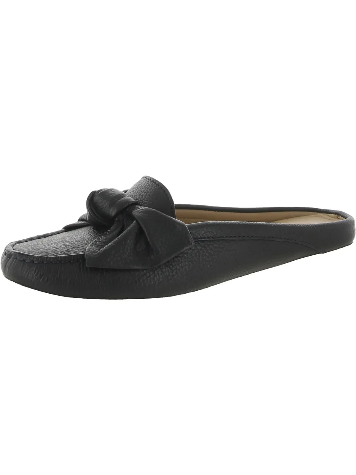 California Womens Leather Slip-On Mules