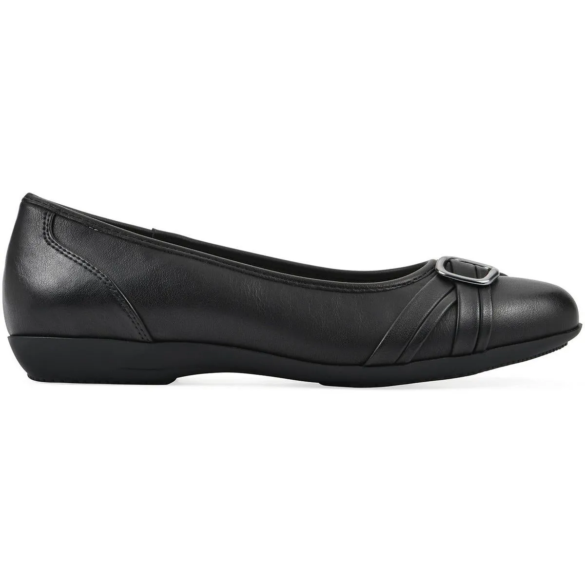 Calming Womens Embellished Man Made Flat Shoes