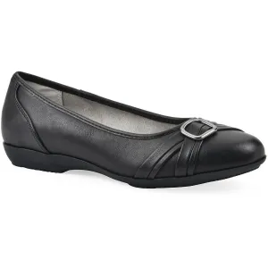 Calming Womens Embellished Man Made Flat Shoes
