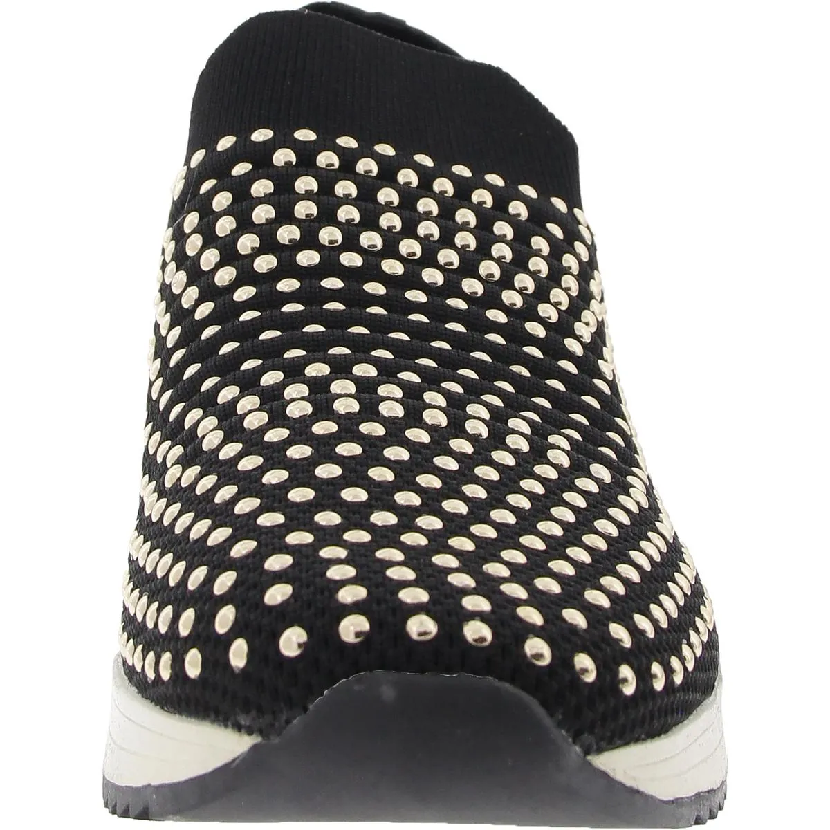 Cameron Jewel Jogger Womens Embellished Knit Slip-On Sneakers