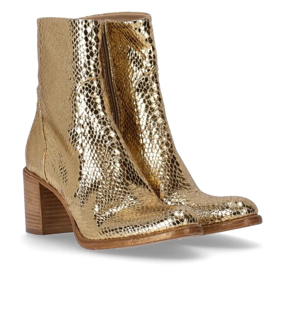 Candy Gold Ankle Boot