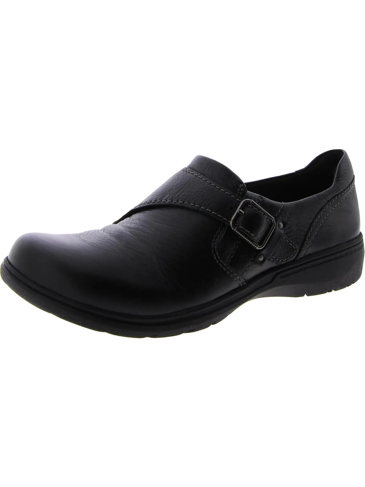 Carleigh Jazz Womens Leather Buckle Loafers