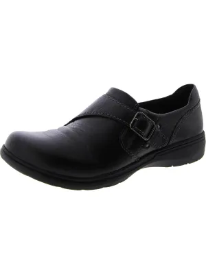Carleigh Jazz Womens Leather Buckle Loafers