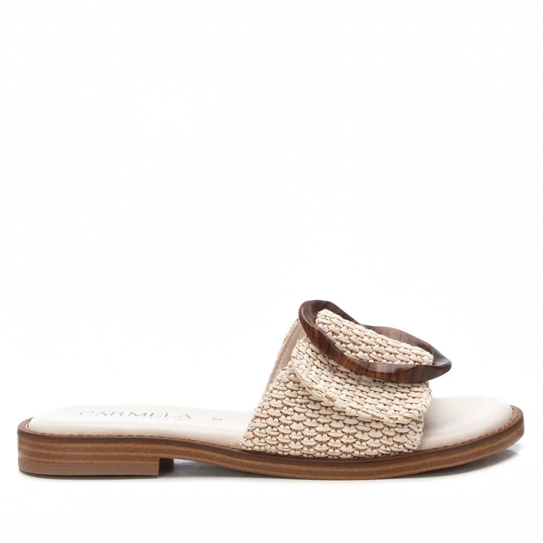 Carmela Leather Women's Fashion Slip on Sandals By XTI
