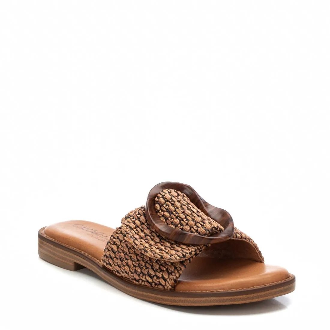 Carmela Leather Women's Fashion Slip on Sandals By XTI