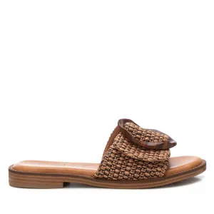 Carmela Leather Women's Fashion Slip on Sandals By XTI