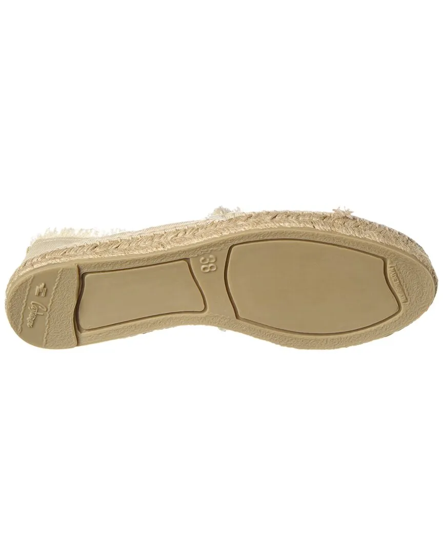 Castaer Kampala Frayed Canvas Espadrille