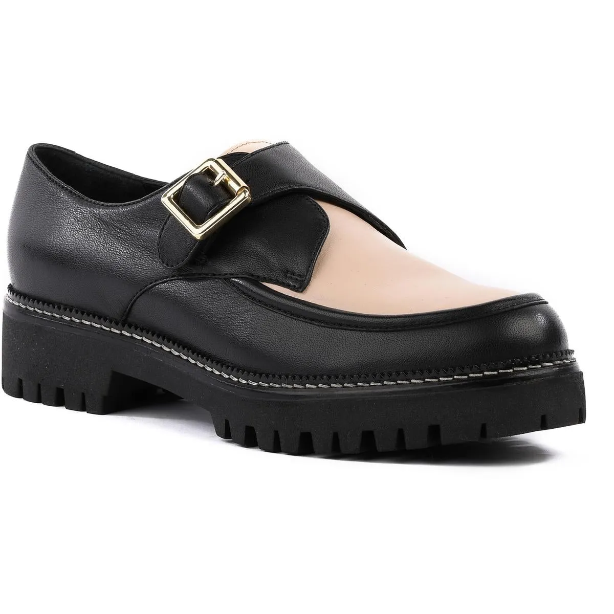 Catch Me Womens Leather Slip On Loafers