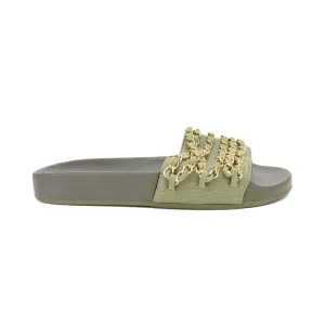 Chanel Chain Slides - Women's 36