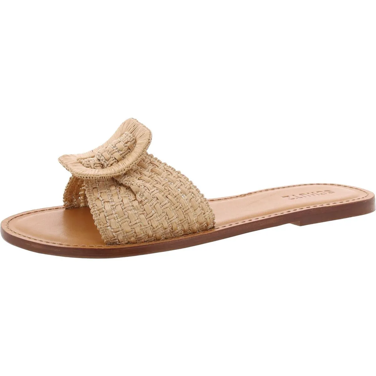 Cinna Flat Womens Flats Open Toe Slide Sandals