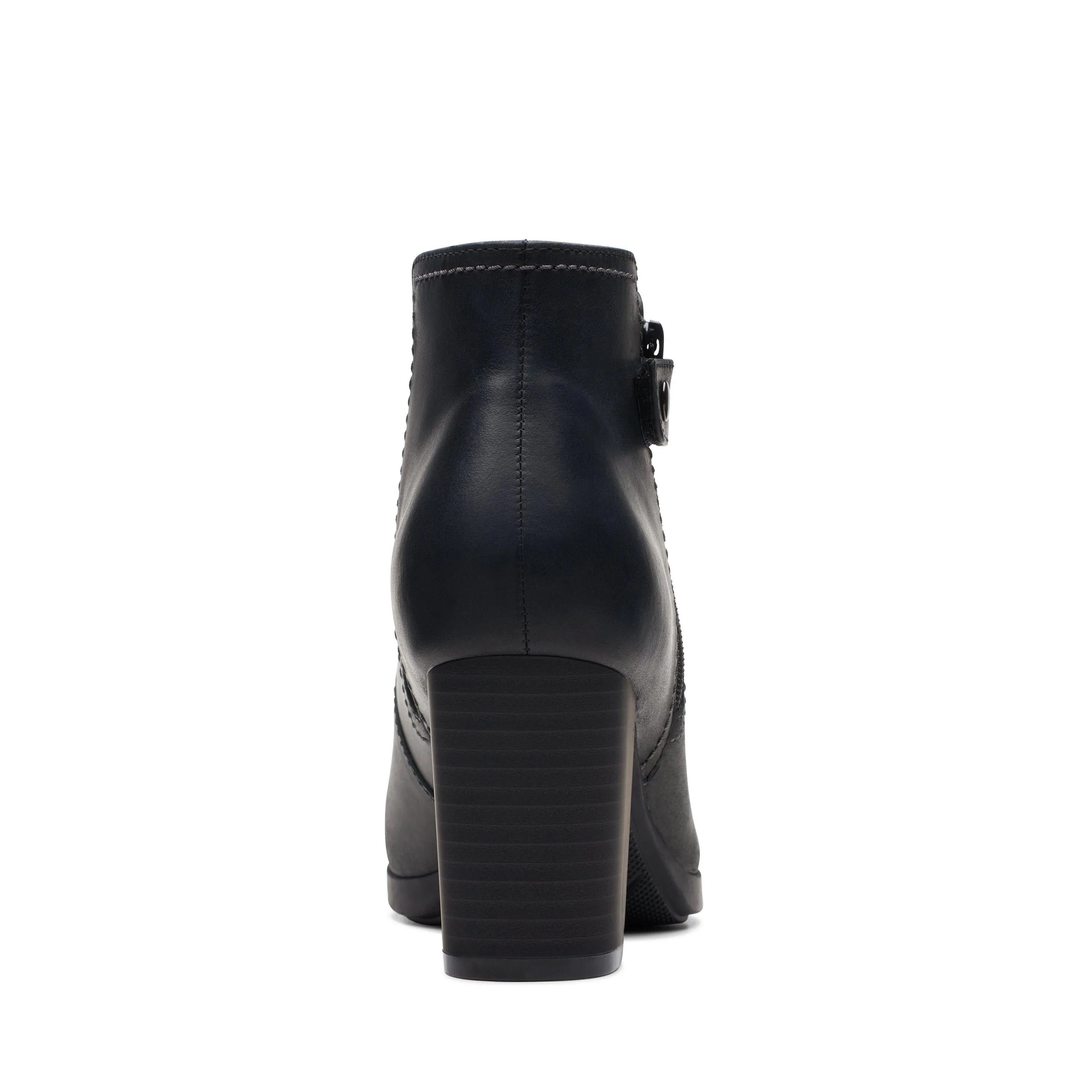 Clarks Bayla Glow in Black Leather