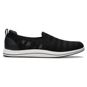 Clarks Breezey Izzy Black Slip-On Shoe (Women's)