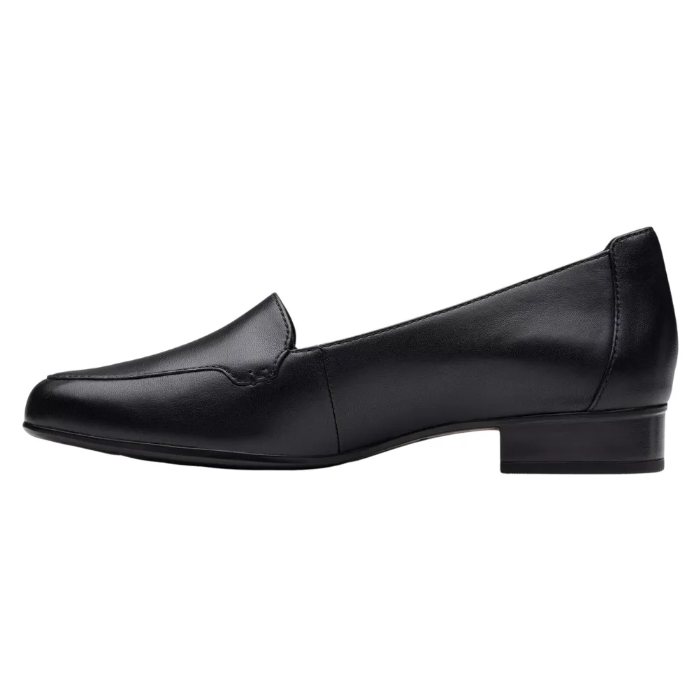 Clarks Krystine Lily Black Leather Loafer (Women's)