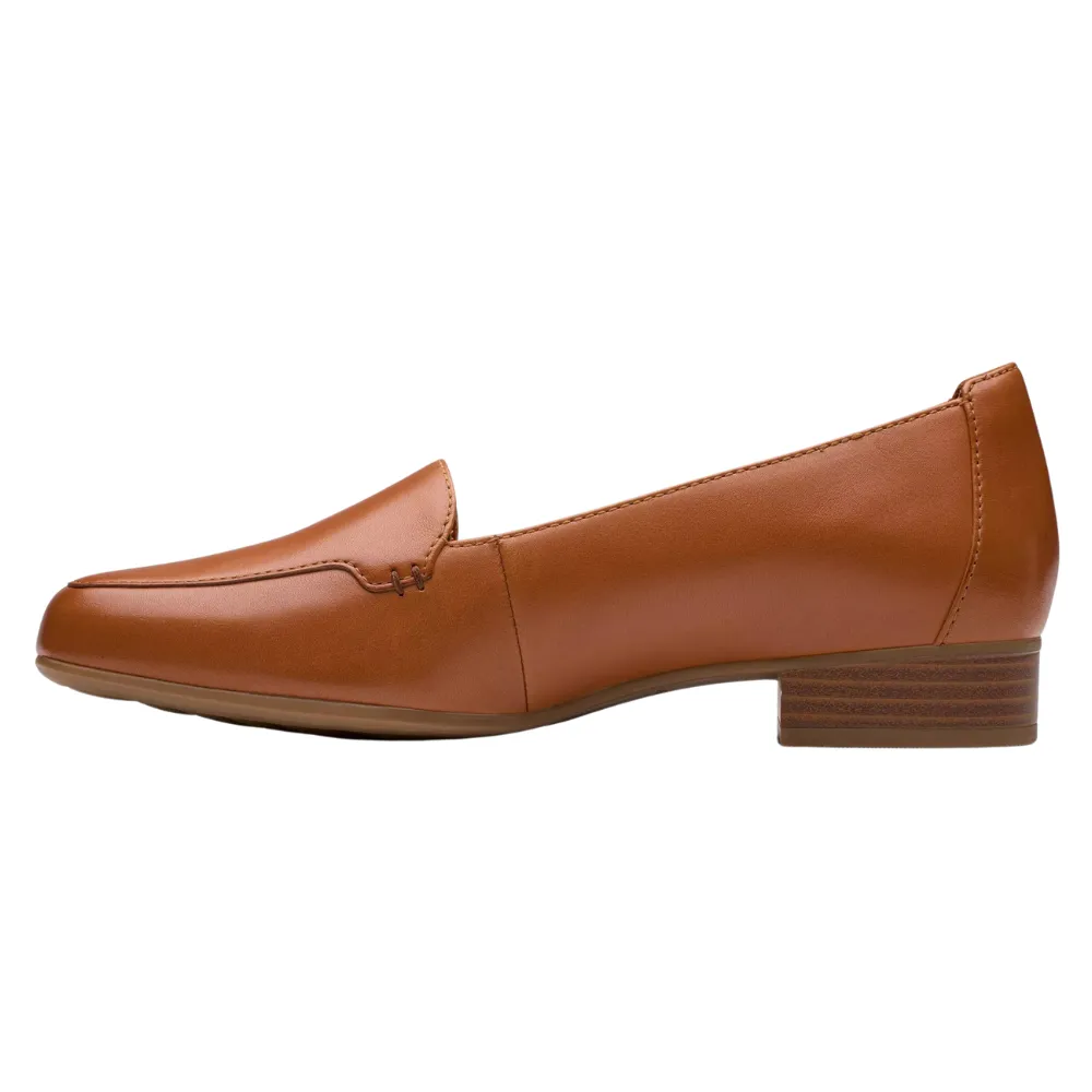 Clarks Krystine Lily Tan Leather Loafer (Women's)
