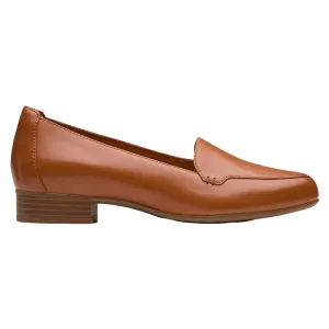 Clarks Krystine Lily Tan Leather Loafer (Women's)