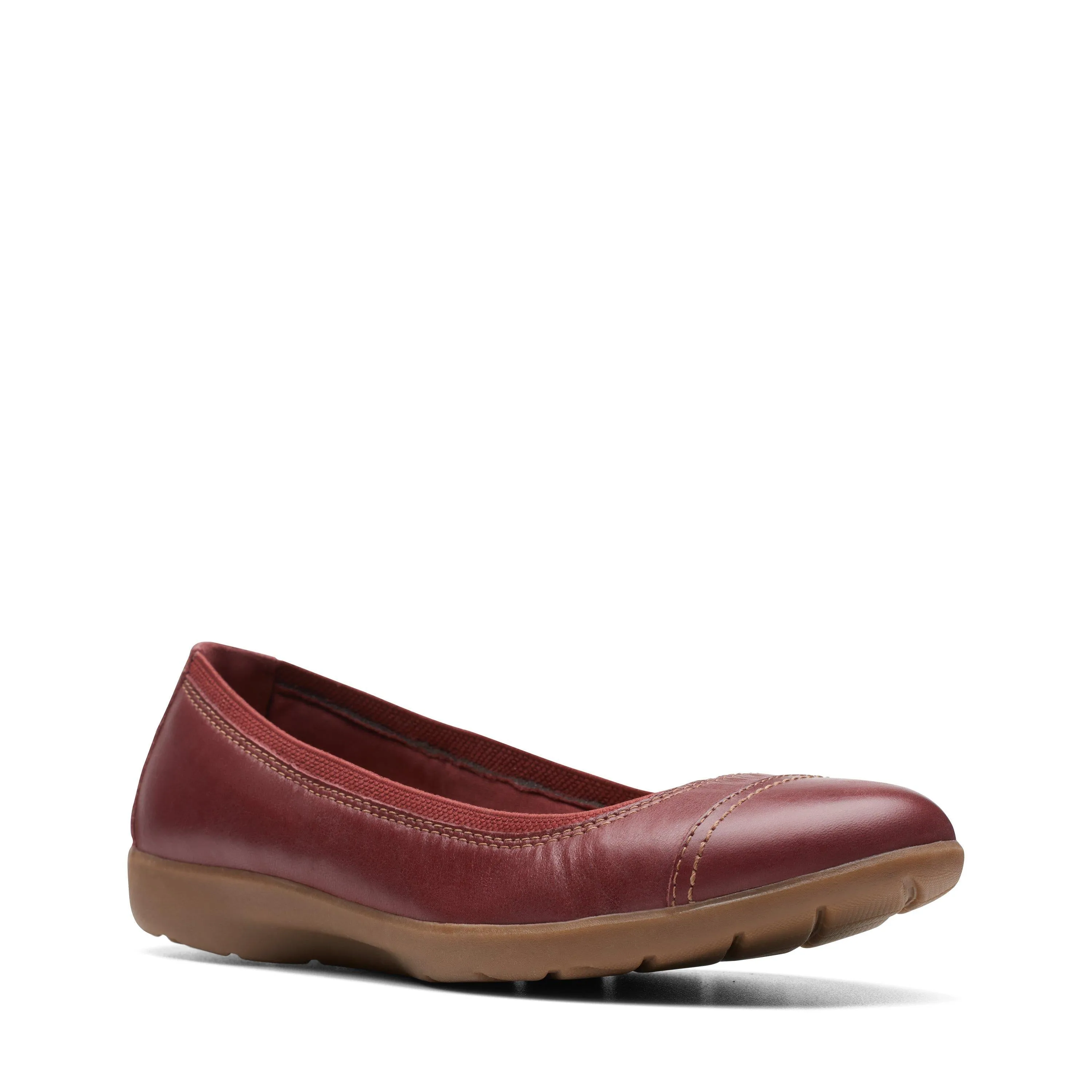Clarks Meadow Opal in Brown Leather