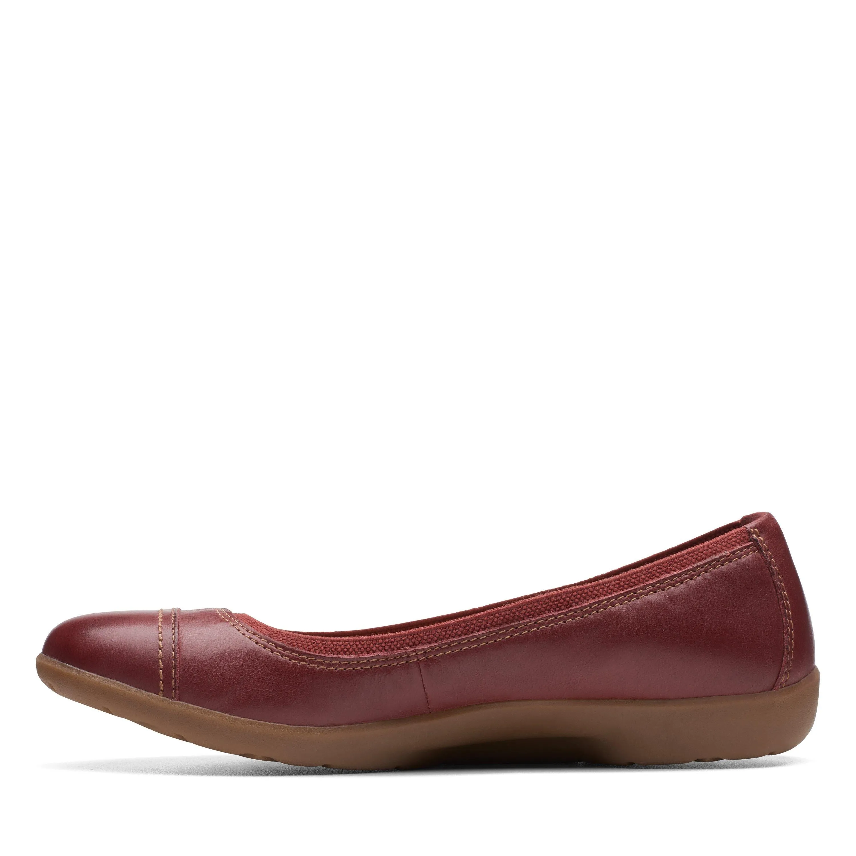 Clarks Meadow Opal in Brown Leather