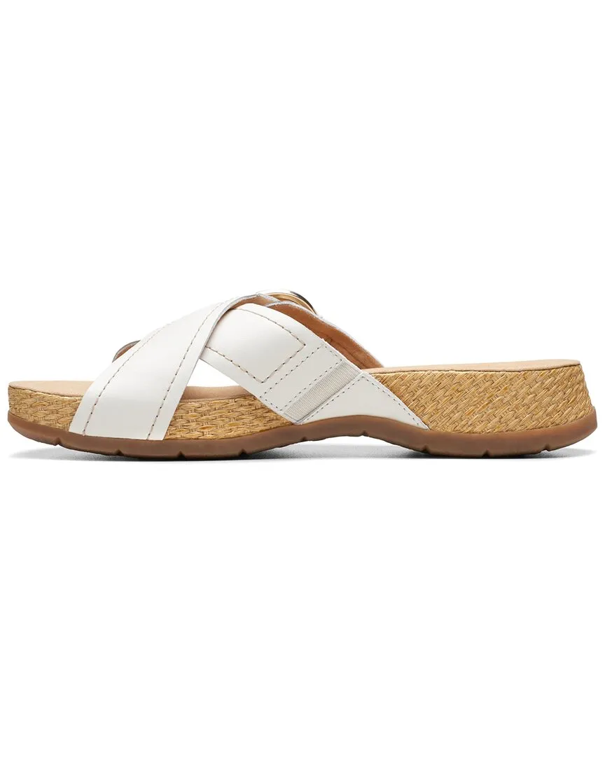 Clarks   Reileigh May Leather Sandal