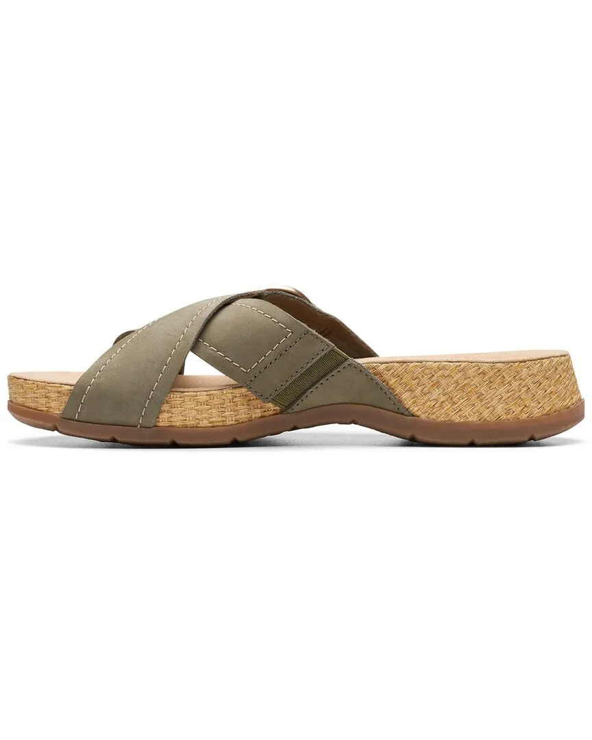 Clarks   Reileigh May Nubuck Sandal