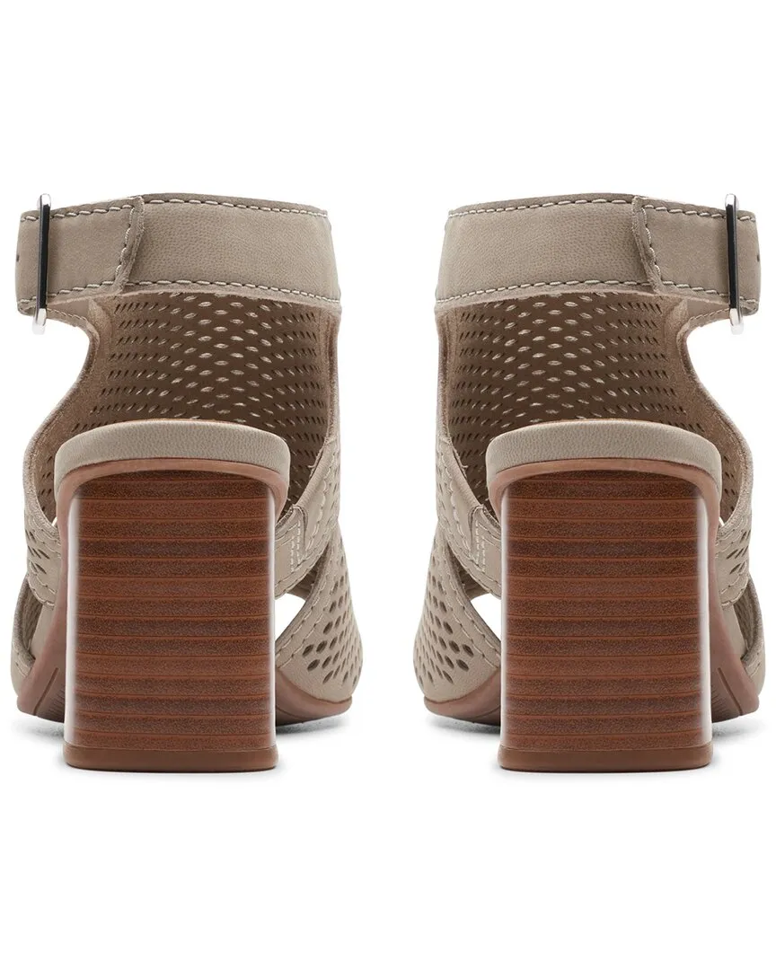 Clarks Siara65 Flow Nubuck Heeled Sandal