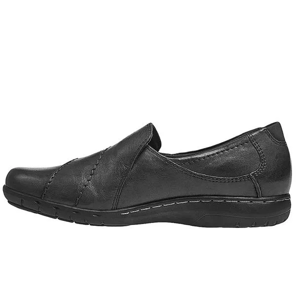 Cobb Hill Paulette Slip-On Black Leather (Women's)