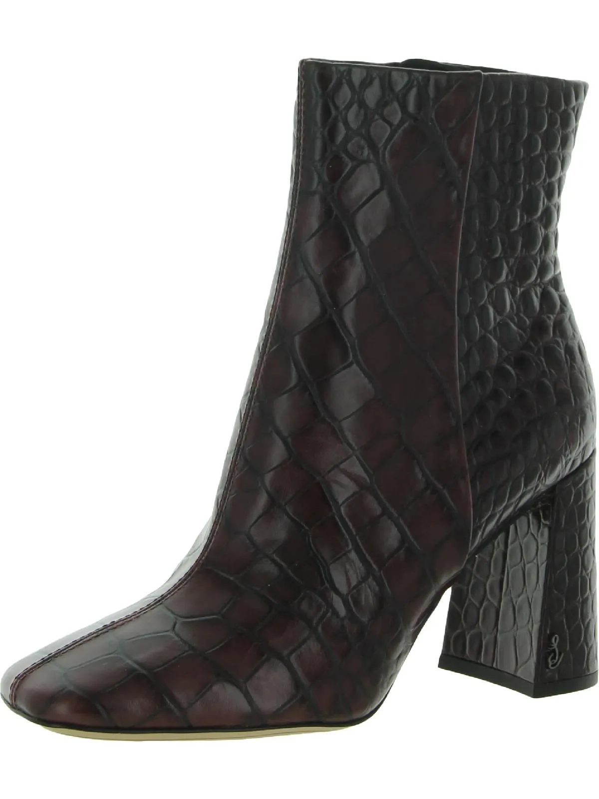 Codie Womens Padded Insole Square Toe Booties