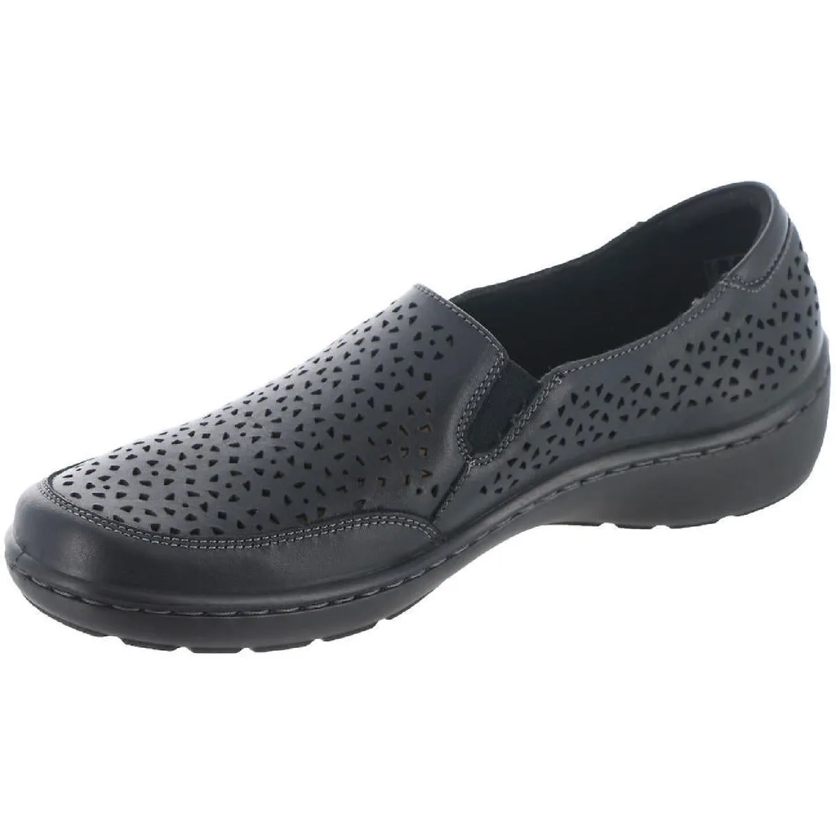 Cora Sky Womens Leather Flat Loafers