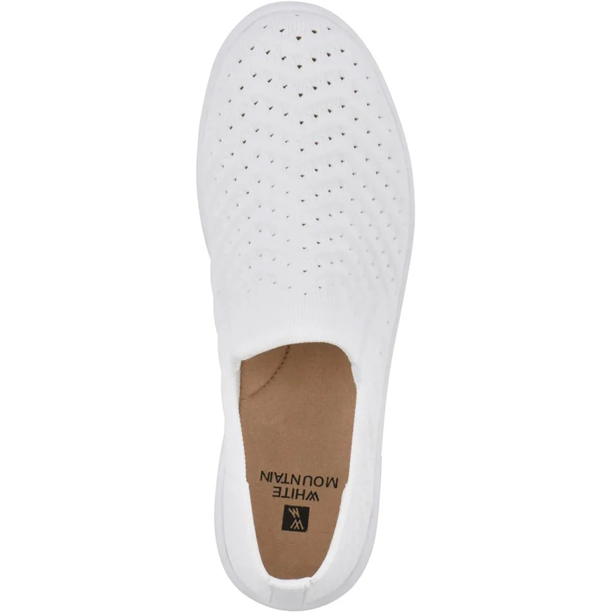 Courage Womens Lifestyle Knit Slip-On Sneakers