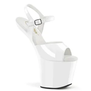 CRAZE-809 White Patent/White