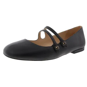 CX875 Womens Buckle Leather Ankle Strap